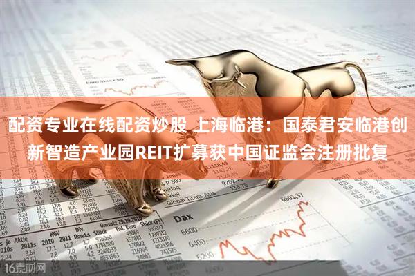 配资专业在线配资炒股 上海临港：国泰君安临港创新智造产业园REIT扩募获中国证监会注册批复